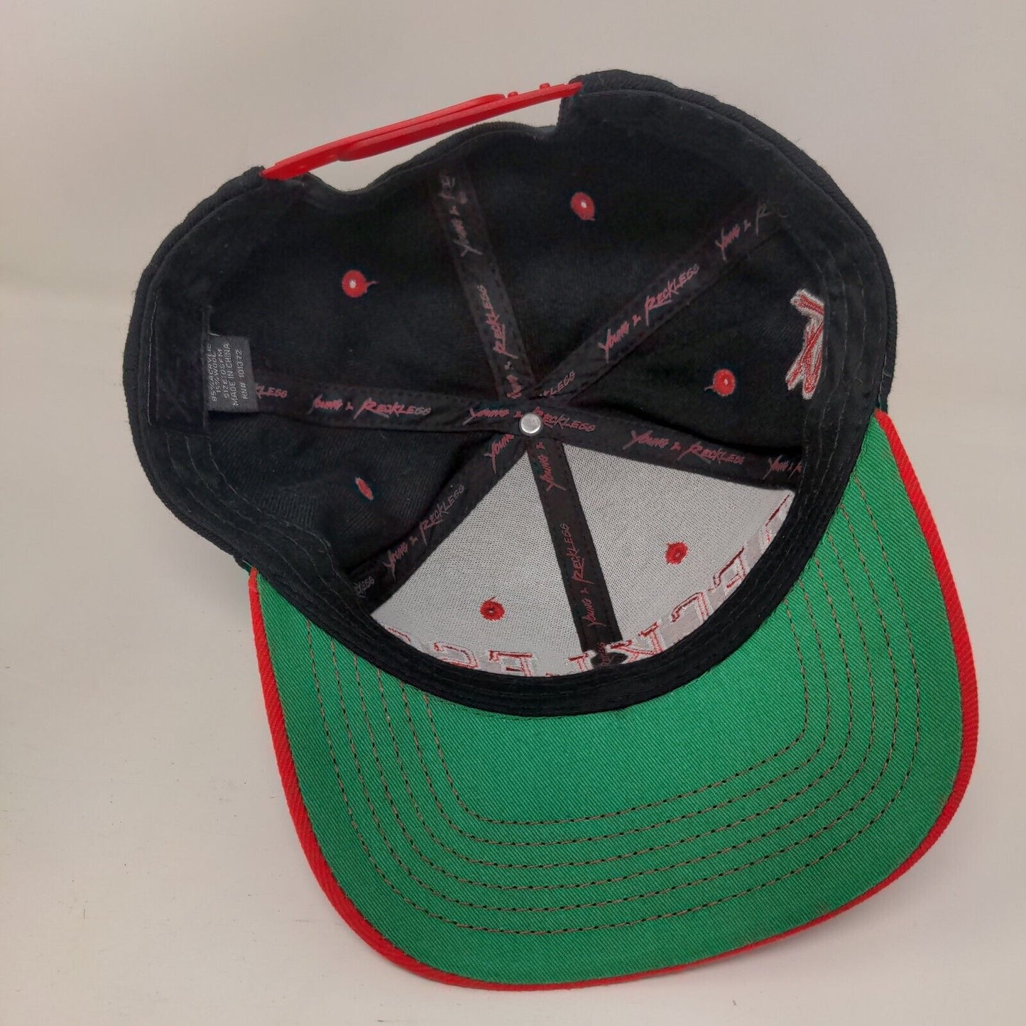 Reckless Snapback Hat Multicolor OSFM Adjustable Embroidered Young & Reckless