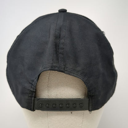 Mountaintop Marketing 5 Panel Black One Size Idaho Bit & Steel Rope Snapback Hat