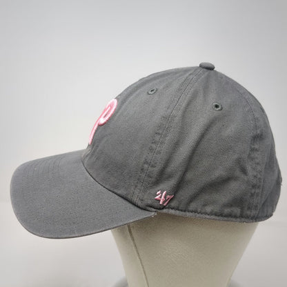 Philadelphia Phillies MLB '47 Baseball Cap Gray Pink One Size Adjustable Strap