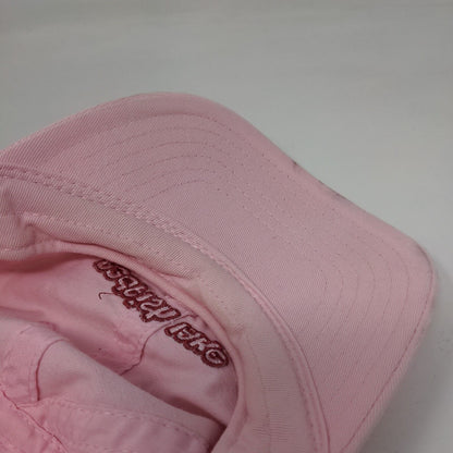 Redfish Lake Strapback Hat Pink OSFA Adjustable Embroidered Attitude