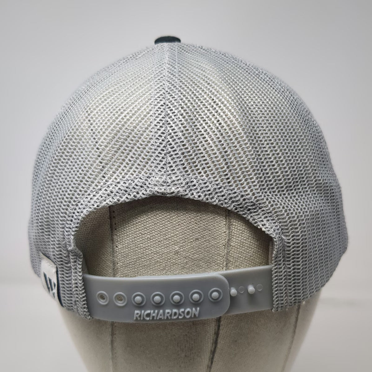 Richardson Trucker Hat White Black Gray One Size Mesh Snapback 116 And West
