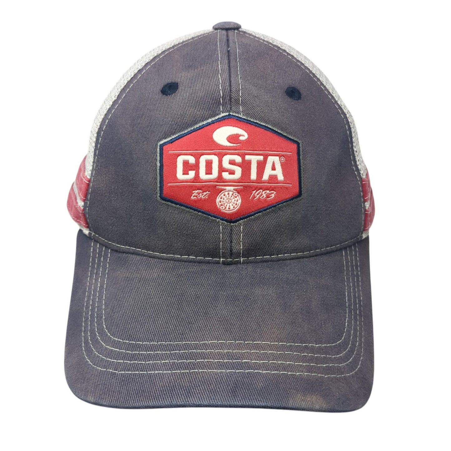 Costa Del Mar Est 1983 Trucker Hat Multicolor One Size Adjustable Mesh Back