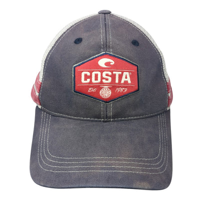 Costa Del Mar Est 1983 Trucker Hat Multicolor One Size Adjustable Mesh Back