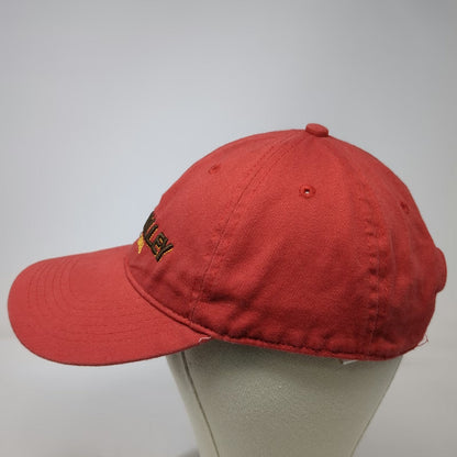 SNCO Napa Valley California Red Baseball Cap One Size Strapback Hat Embroidered