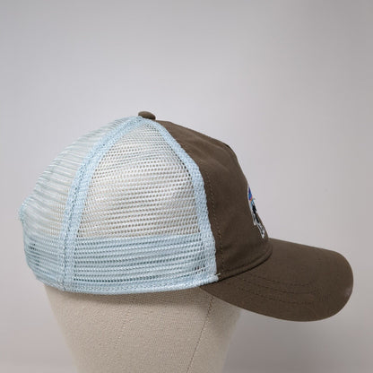 Patagonia Fitz Roy Bison Snapback Trucker Hat Multi One Size Mesh Back