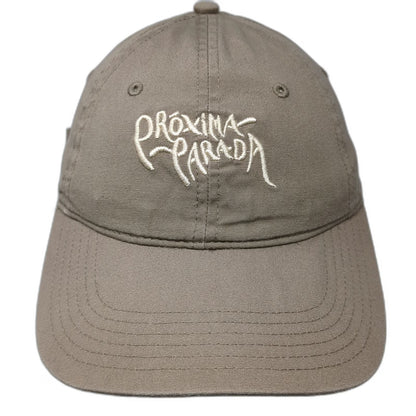 Port Authority Proxima Parada Signed Band Hat Brown Baseball Cap One Size Music