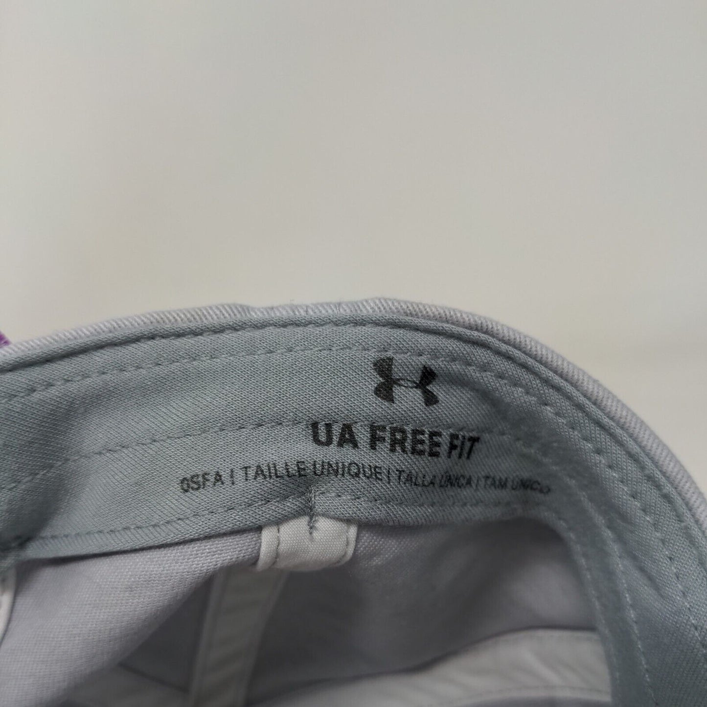 Under Armour Slideback Hat Gray OSFA Adjustable Embroidered UA Free Fit