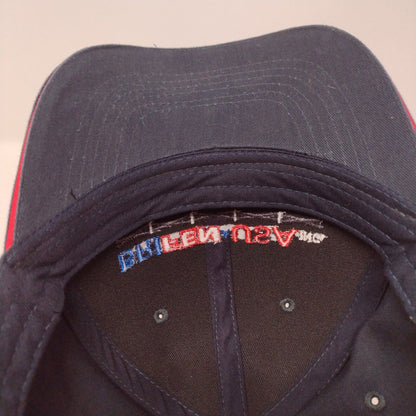 Brifen USA Inc Wire Rope Safety Fence Strapback Hat Blue OSFA The Max Hat