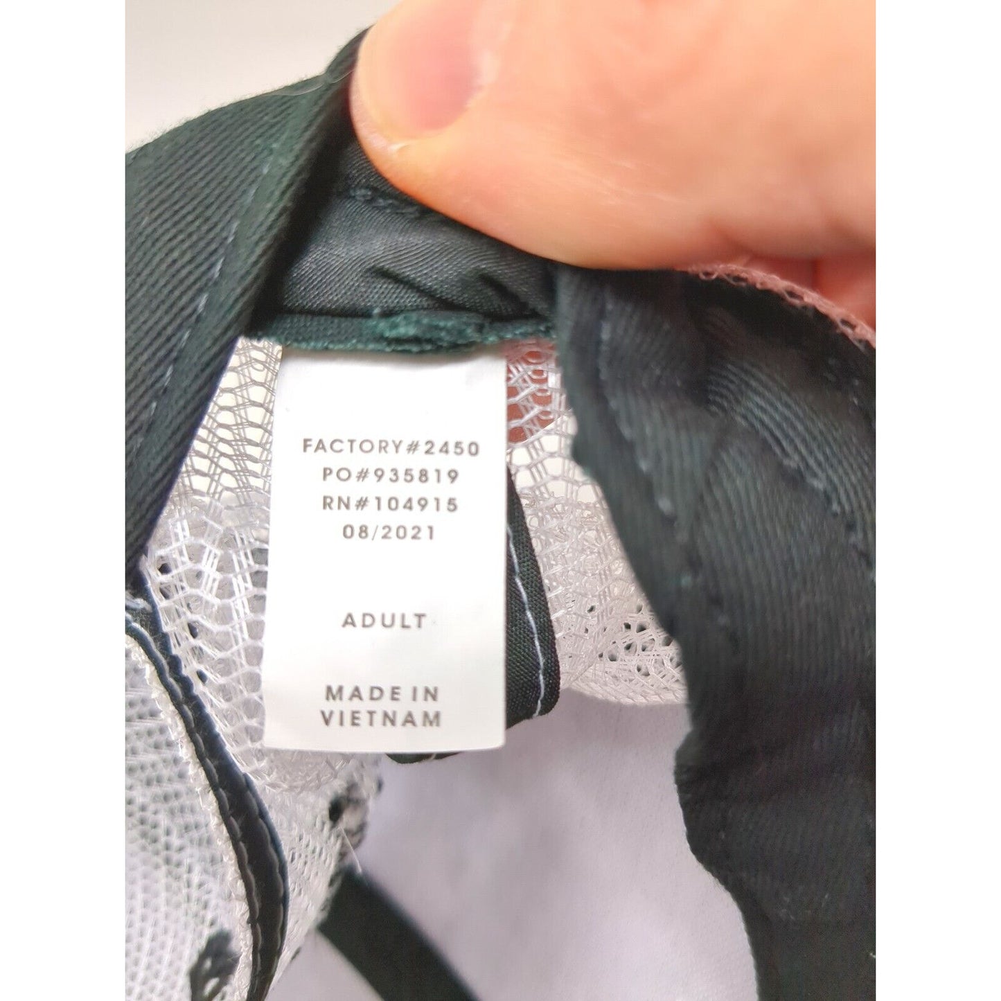 Nunhems Adult Snapback Trucker Hat Black OSFA Adjustable Mesh Back Outdoor Cap