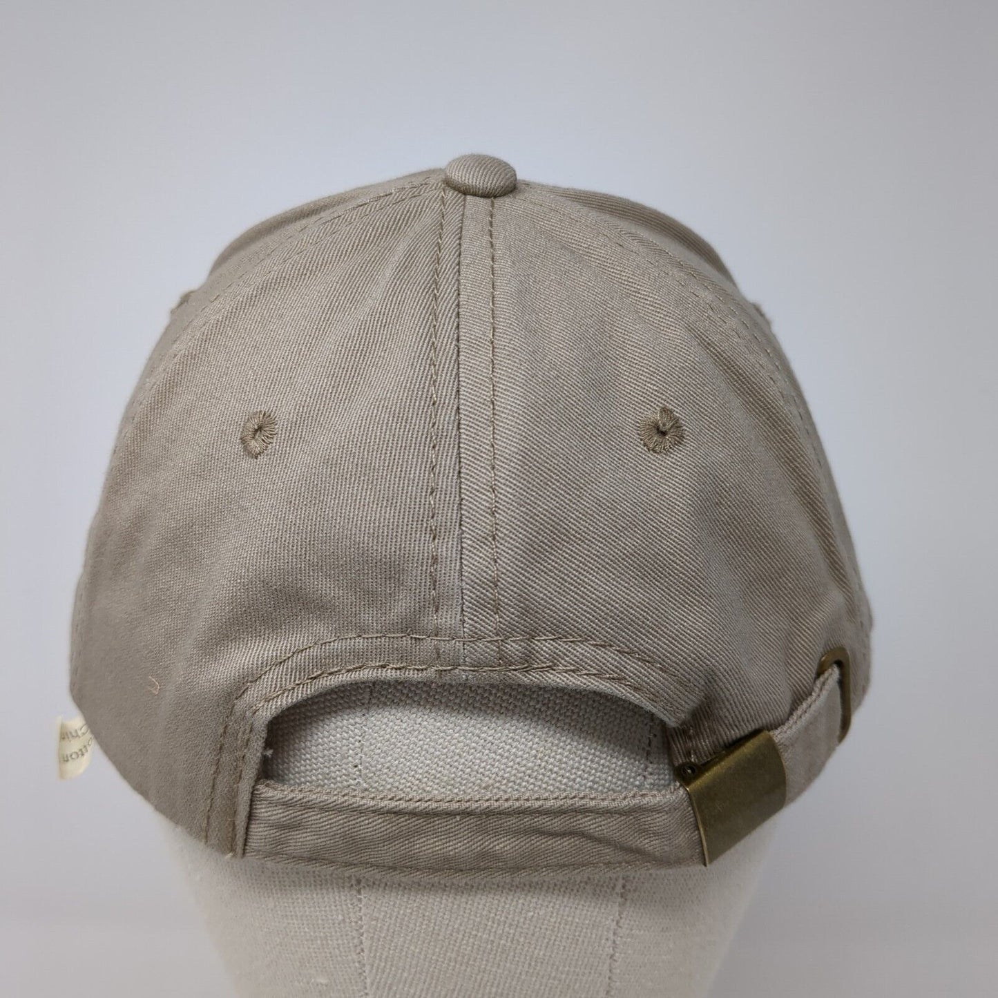 Tractor Supply Co Since 1938 Slideback Hat Tan OS Adjustable Embroidered Cotton