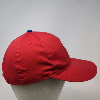 OC Sports Philadelphia Phillies MLB Red Baseball Cap OSFM Strapback Adjustable
