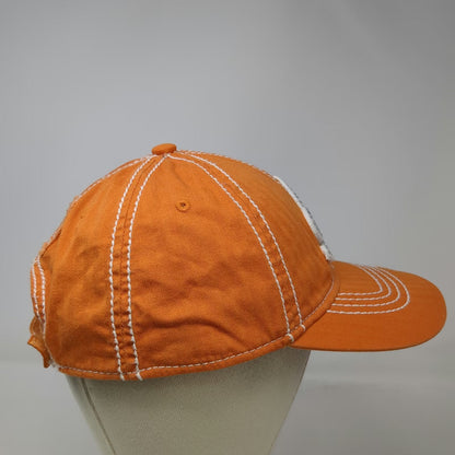 Robin Ruth Baseball Cap Orange One Size Rhinestone A Austin Texas Souvenir Hat