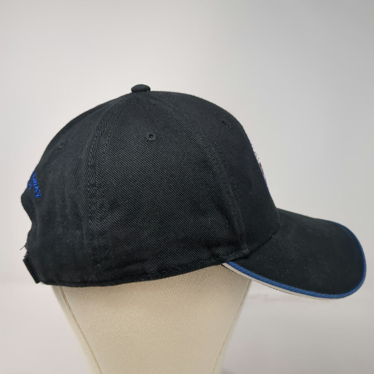 W.P. & Y.R. Baseball Cap Black One Size 125 Years Railway Anniversary Alaska Hat