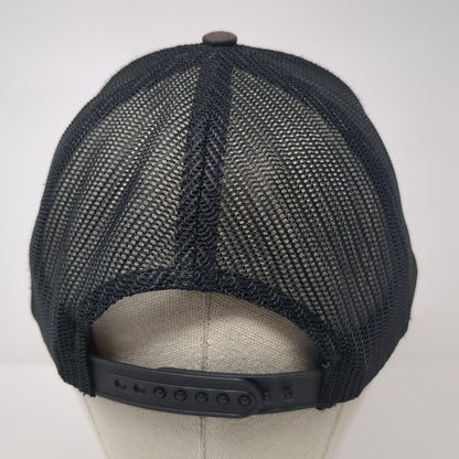 Muley Freak Snapback Trucker Hat Black One Size Adjustable Mesh Back 6 Panel