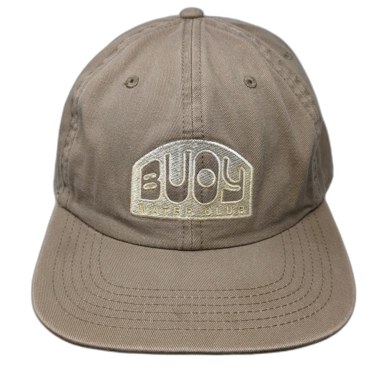 AS Colour Baseball Cap Brown One Size Buoy Water Club Patch Cotton Slideback Hat