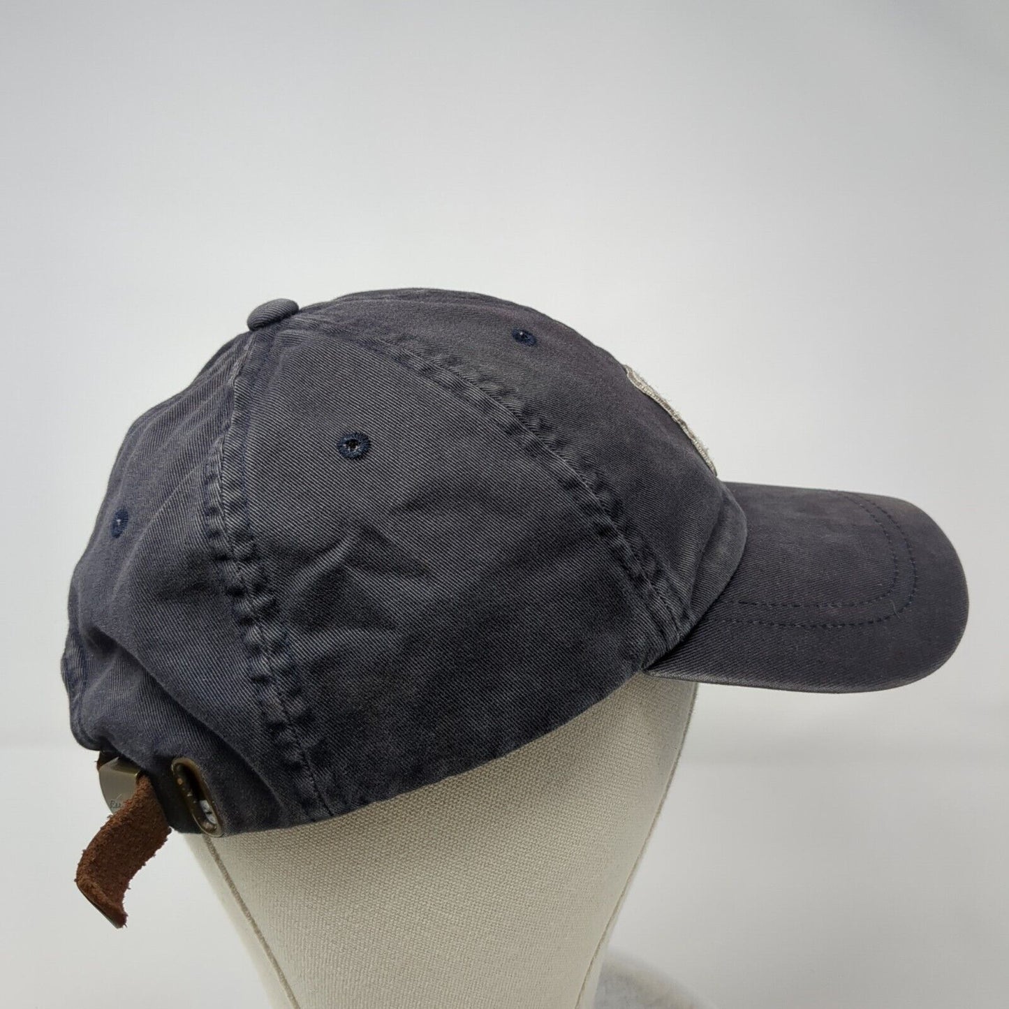 Eddie Bauer Expedition Ready 1920 Slideback Hat Blue OS Adjustable 6 Panel