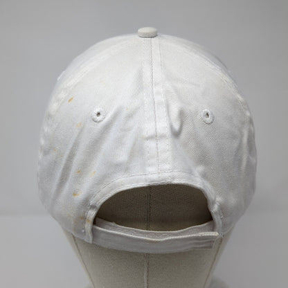 Stud Muffin Strapback Hat White OSFA Adjustable Solid Port & Company