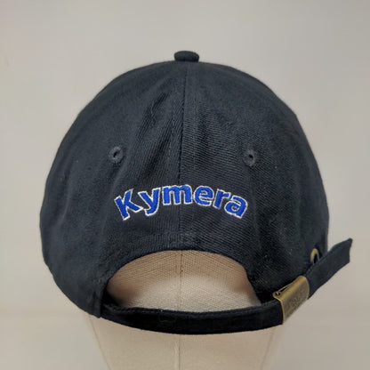 Port & Company Men's Slideback Hat Black Embroidered Kymera Lion Logo