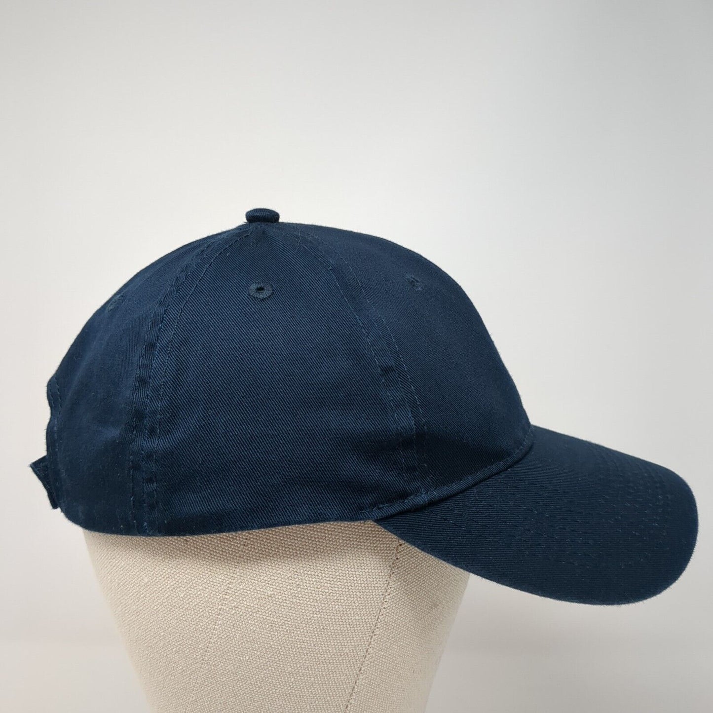 Knight Logo Patch Strapback Hat Blue One Size Port & Company Outdoor