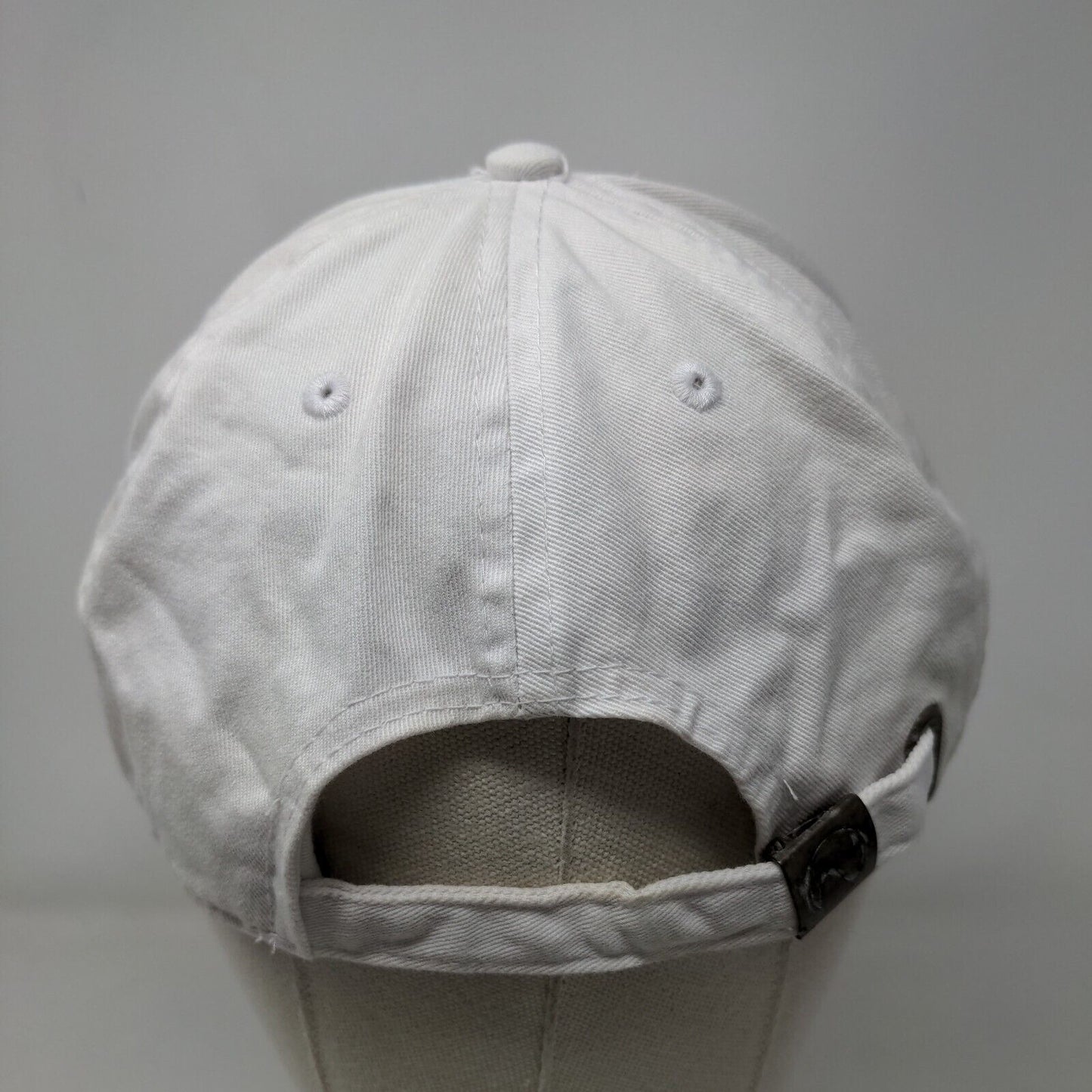 Bad Hair Day Slideback Hat White OSFA Embroidered Adjustable 6 Panel