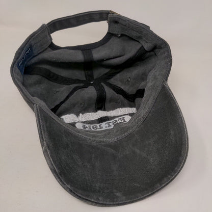 Miami Beach Florida Slideback Hat Gray OSFA Embroidered Adjustable