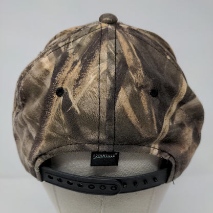 Cabela's Snapback Hat Camouflage OSFM Adjustable Advantage Hunting