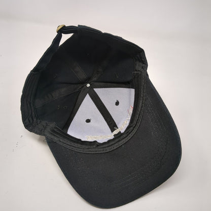 Visit Ponce Slideback Hat Black OSFA Adjustable Embroidered 6 Panel