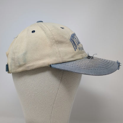 Yupoong Baseball Cap Beige Blue One Size Intercourse Pennsylvania Embroidered