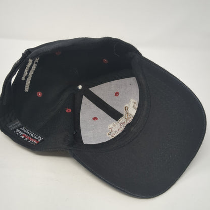 Sheet Metal Local Strapback Hat Black One Size Embroidered Adjustable