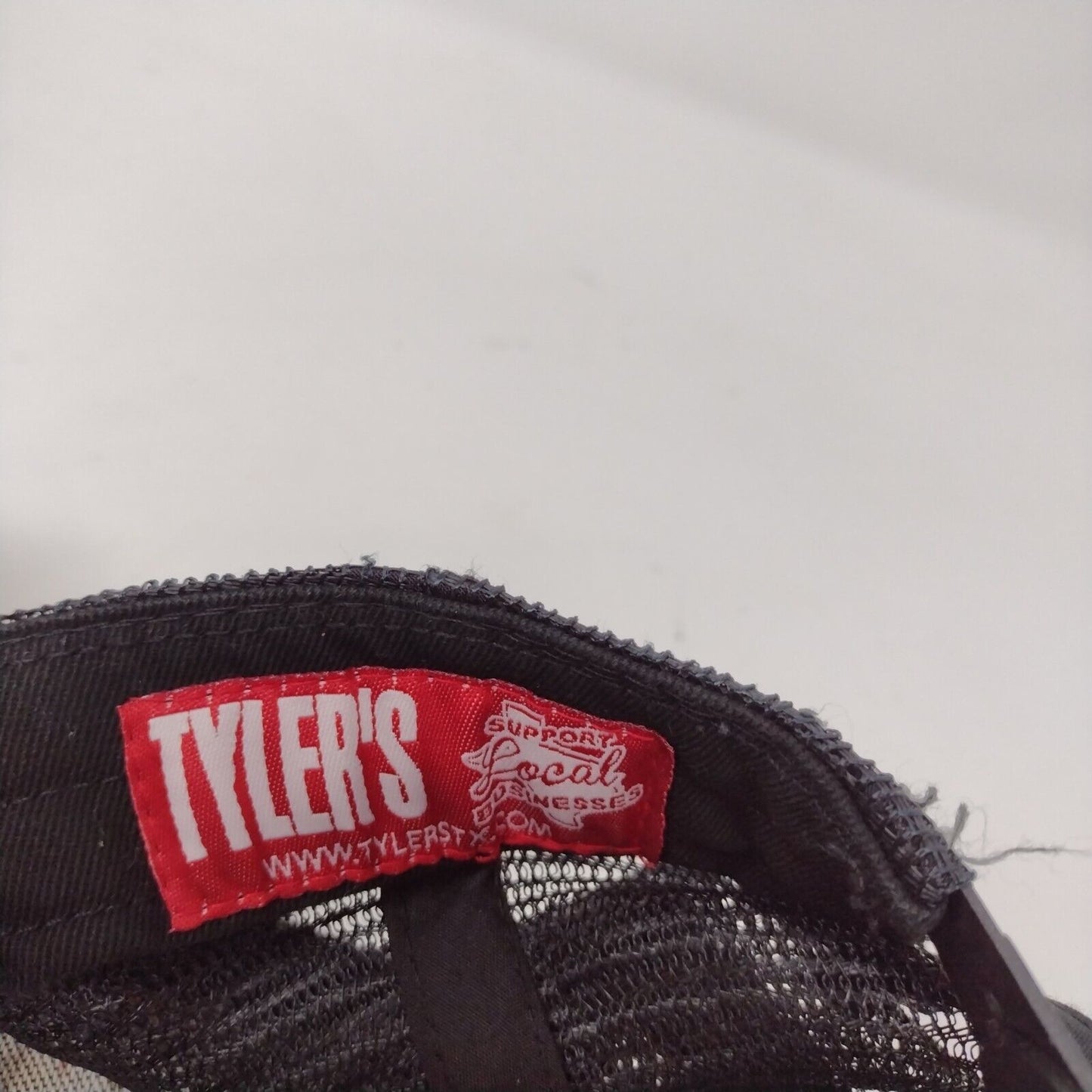 Tyler's Texas Patch Snapback Mesh Back Trucker Hat Gray OSFA Colorblock