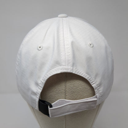 Micron Strapback Hat White One Size Adjustable Cap America Performance
