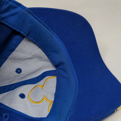 Mickey Mouse Oceaneer Club Slideback Hat Blue One Size Embroidered Disney