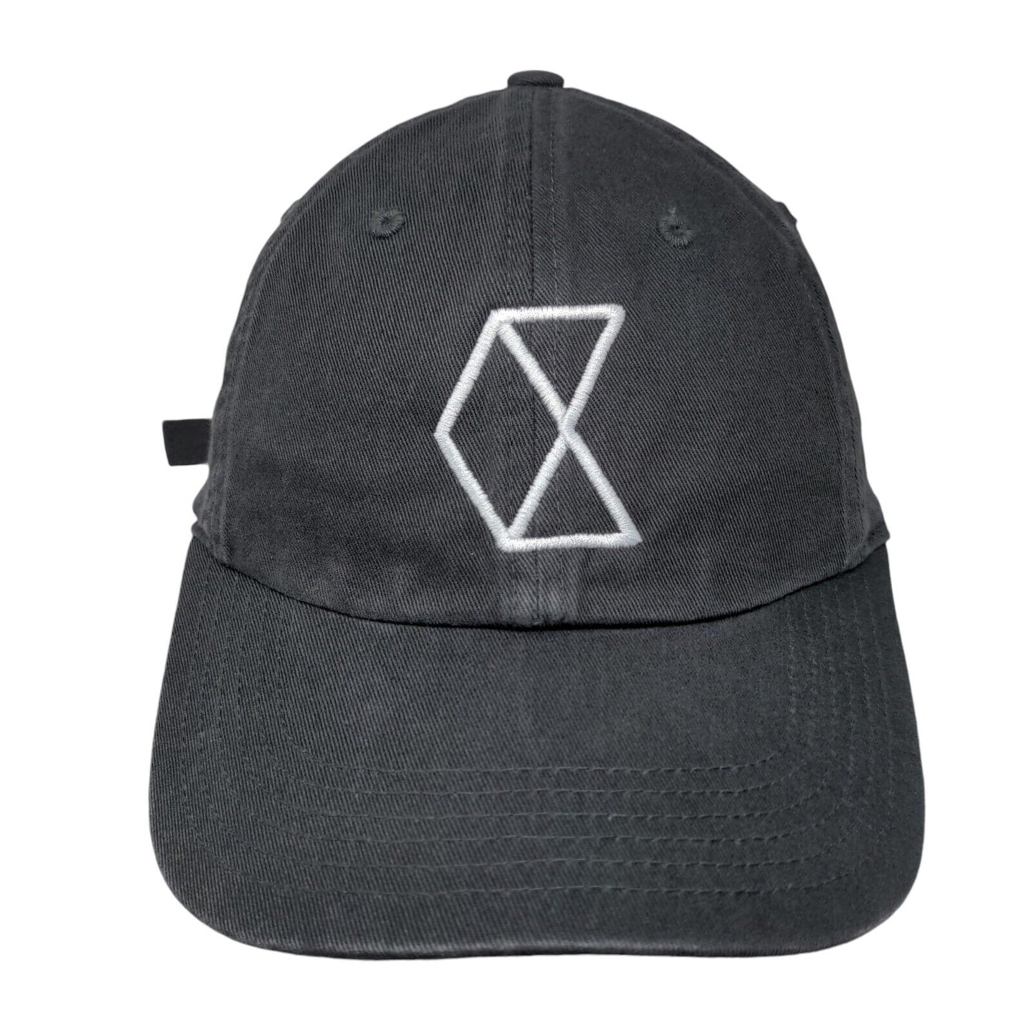 Richardson Slideback Hat Gray M/L Solid Embroidered Checkout.com Crypto
