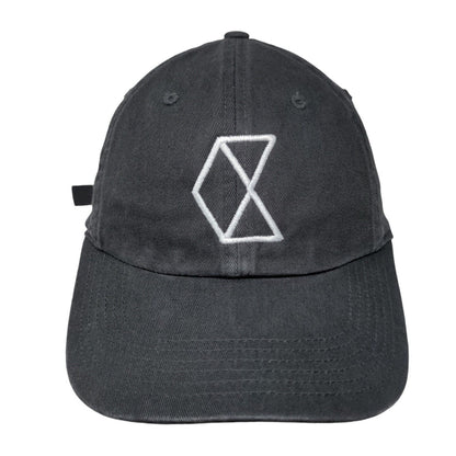 Richardson Slideback Hat Gray M/L Solid Embroidered Checkout.com Crypto