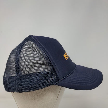 Recruit Snapback Trucker Hat Blue OSFM Adjustable Mesh Back Rope Otto
