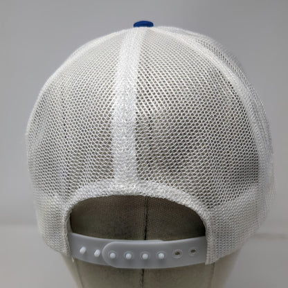 Makita Power Tools Trucker Hat Blue Mesh Back Snapback Foam Front Logo Vintage