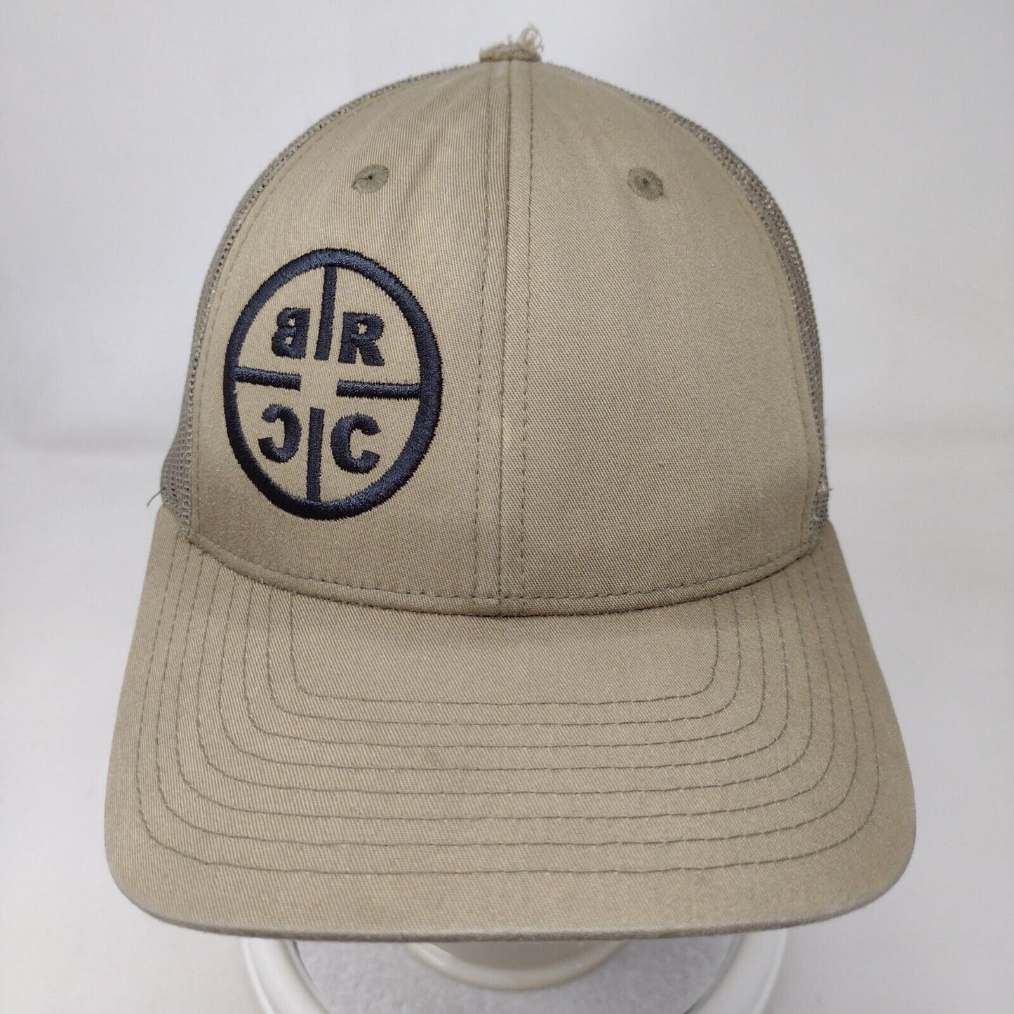BRCC Snapback Mesh Back Trucker Hat Multi M/L Embroidered Richardson