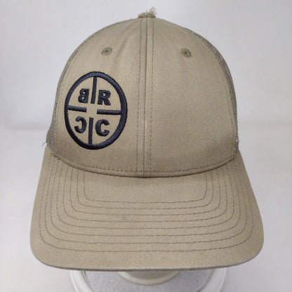BRCC Snapback Mesh Back Trucker Hat Multi M/L Embroidered Richardson