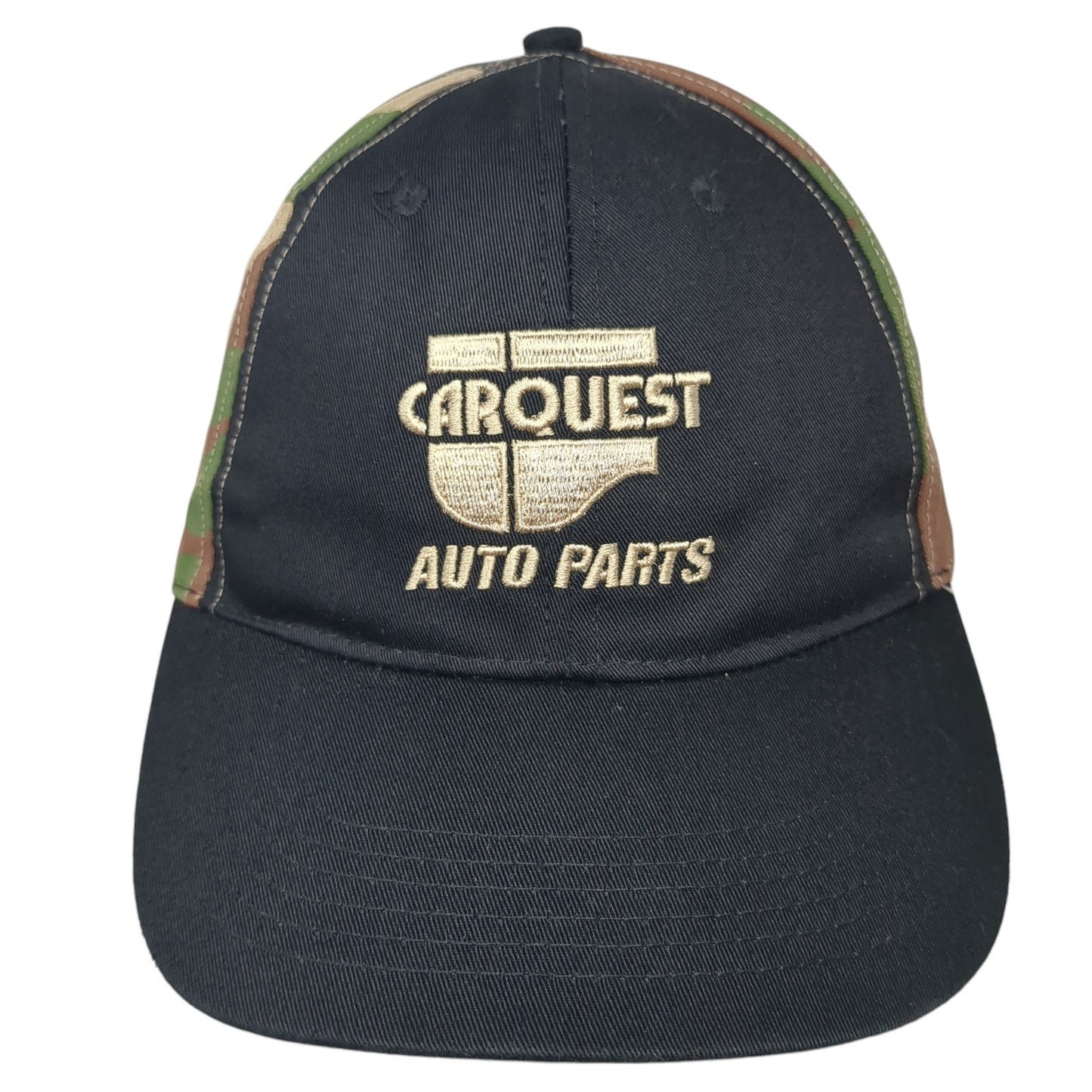 Carquest Auto Parts Strapback Hat Multicolor One Size Adjustable Camo