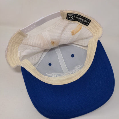 Island Time Key Largo FL Snapback Mesh Back Trucker Hat Blue One Size