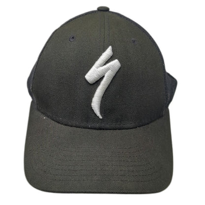 New Era Trucker Hat Black One Size Specialized Bicycle Mesh Back Snapback 9FIFTY