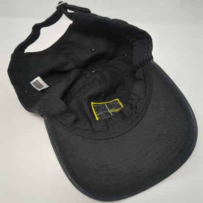 Naruto Shippuden Slideback Hat Black One Size Adjustable Embroidered