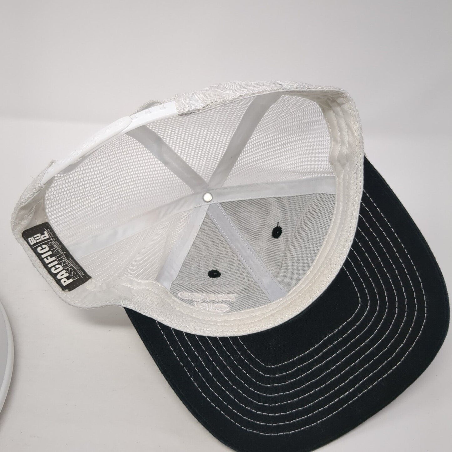 Tattoo Girl Wine Snapback Trucker Hat Black OS Mesh Back Pacific Essentials