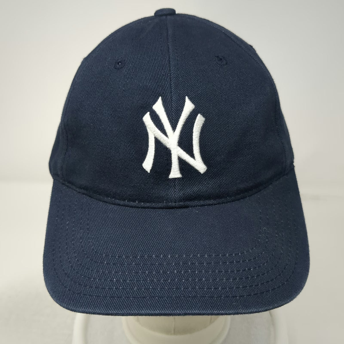 New York Yankees MLB T.E.I. Baseball Cap Blue White One Size Gray Undervisor Hat