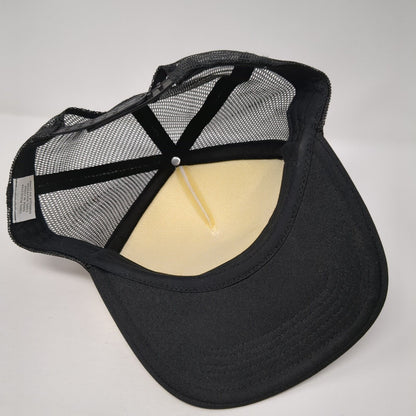 Nashville Tennessee Snapback Rope Trucker Hat Black One Size Mesh Back