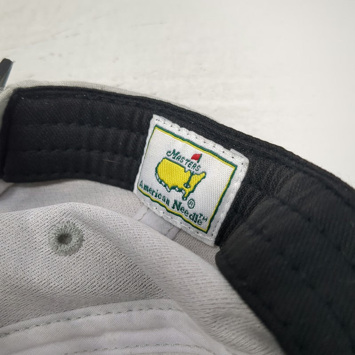 American Needle Masters 2020 Baseball Cap Gray One Size Strapback Golf Hat