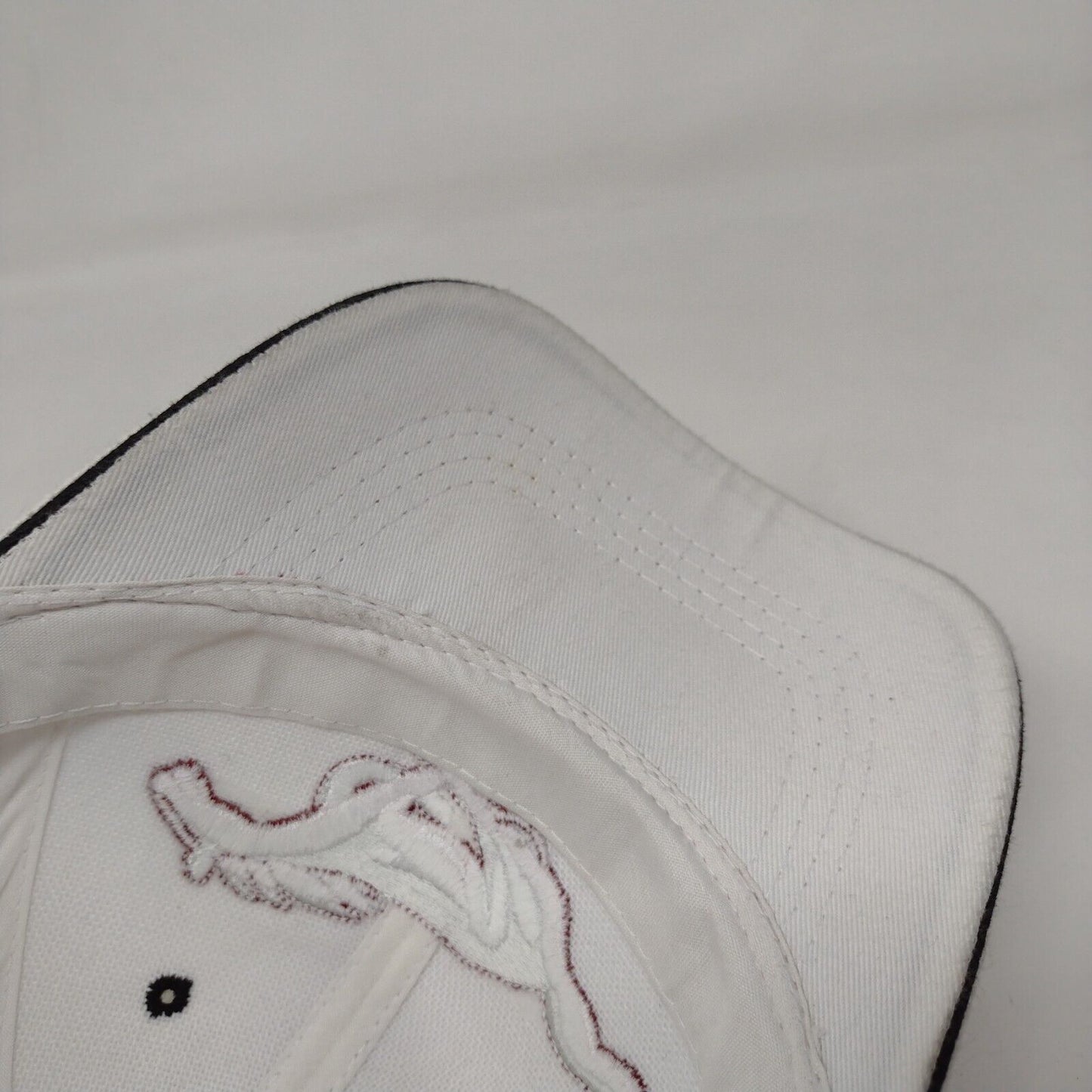 Los Algodones Baja Mexico Strapback Hat White OSFA Adjustable Embroidered Sam's