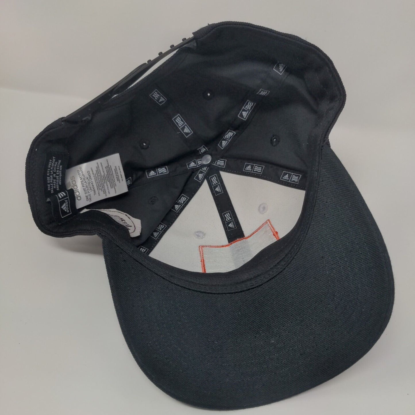 Adidas Carlsbad CA Snapback Hat Black OSFM Adjustable Colorblock