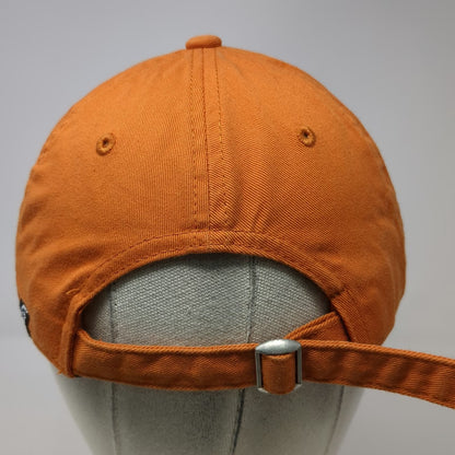 Decky Baseball Cap Orange One Size Yellowstone National Park Patch Slideback hat