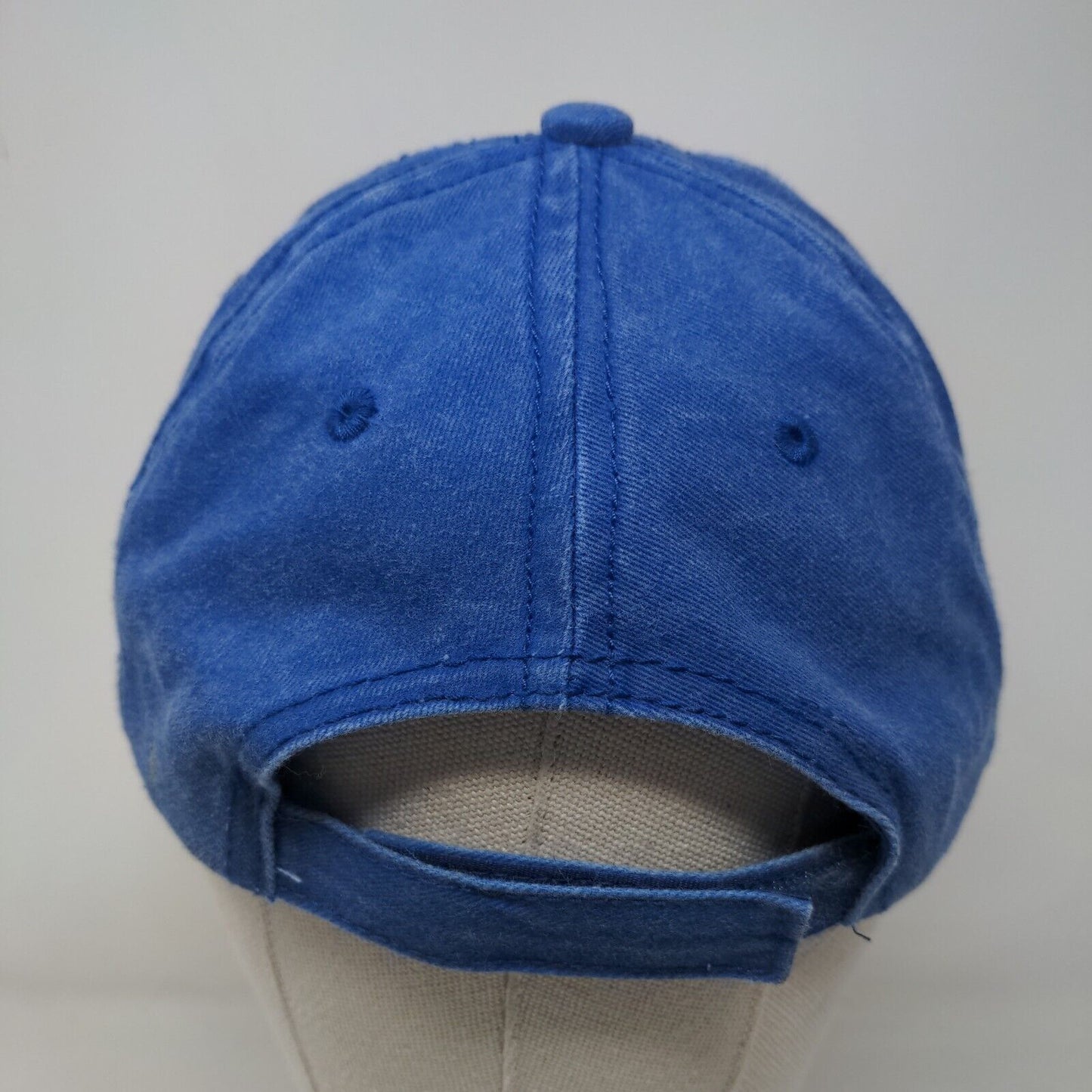 Wolfy's Strapback Hat Blue OSFA Embroidered Adjustable Hit Wear